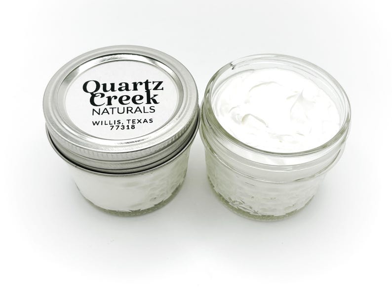 LAVENDER + VANILLA Whipped Tallow Skin Cream Grass-Fed Tallow Face Moisturizer All Natural Non-Toxic Lotion Body Butter 2oz 4oz 8oz 16oz image 5