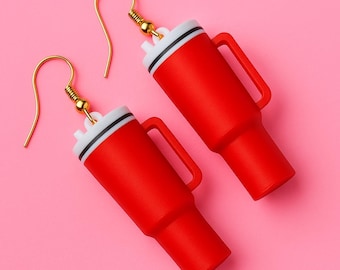 Mini Tumbler Earrings