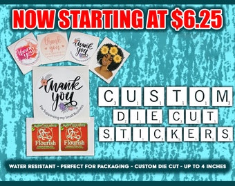 Custom Die Cut Stickers