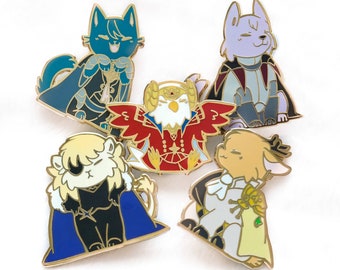 Fire Emblem Three Houses 1.5” Hard Enamel Pins