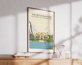 VelociCoaster, Islands of Adventure, Print