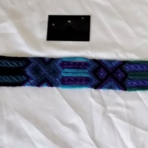 Hand-Woven Colourful Yarn Belt