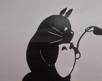 Totoro leaf Self Adhesive Wall Decal