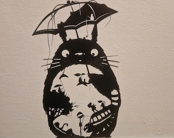 Totoro Self Adhesive wall Decal