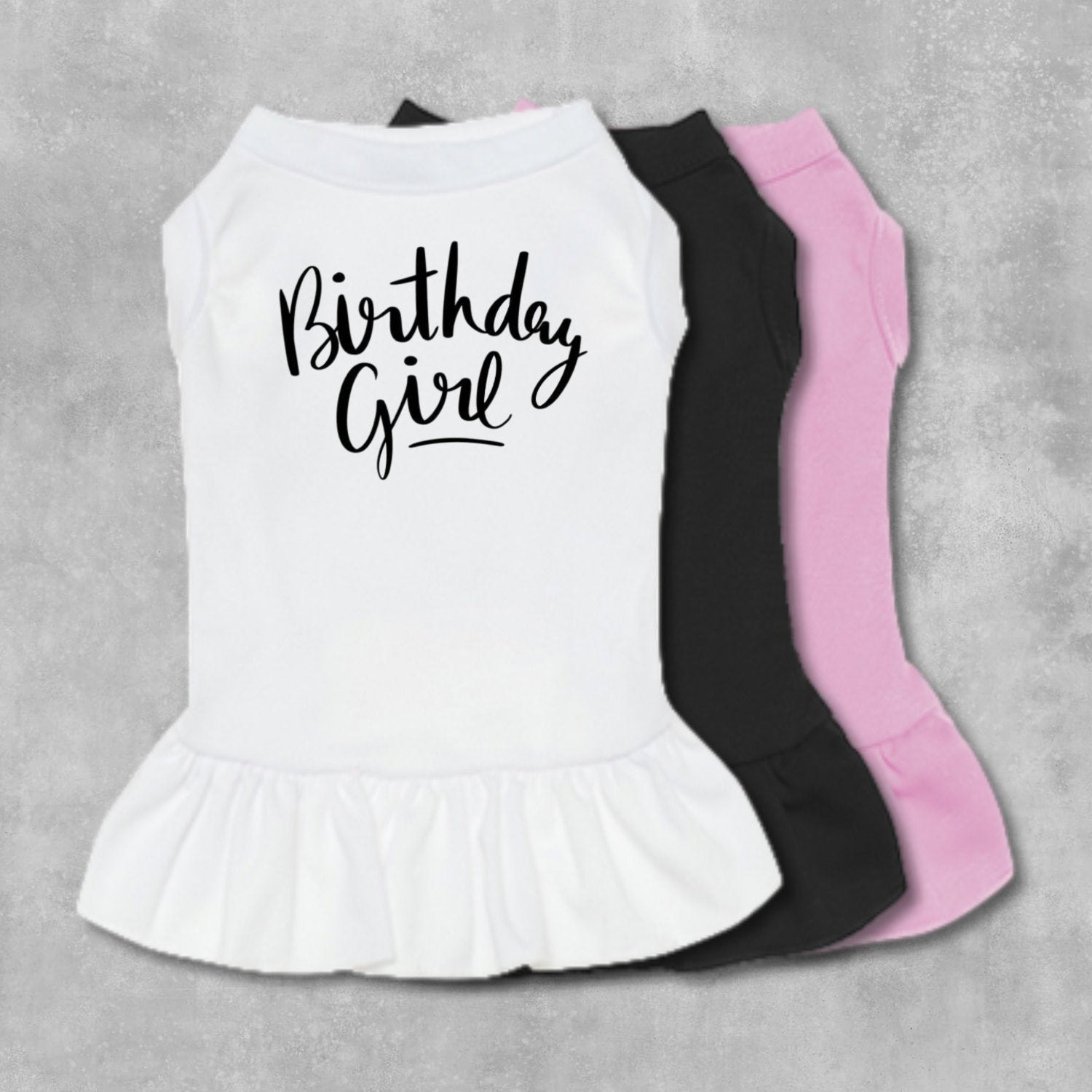 Birthday Girl dog dress dog clothes designer dog clothes Etsy