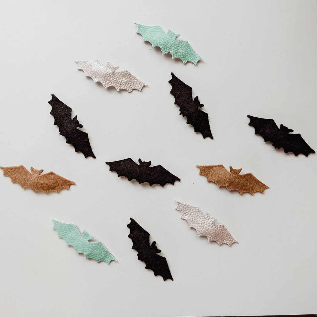 Halloween Bat Snap Clips Set of Two Hairclips - Etsy