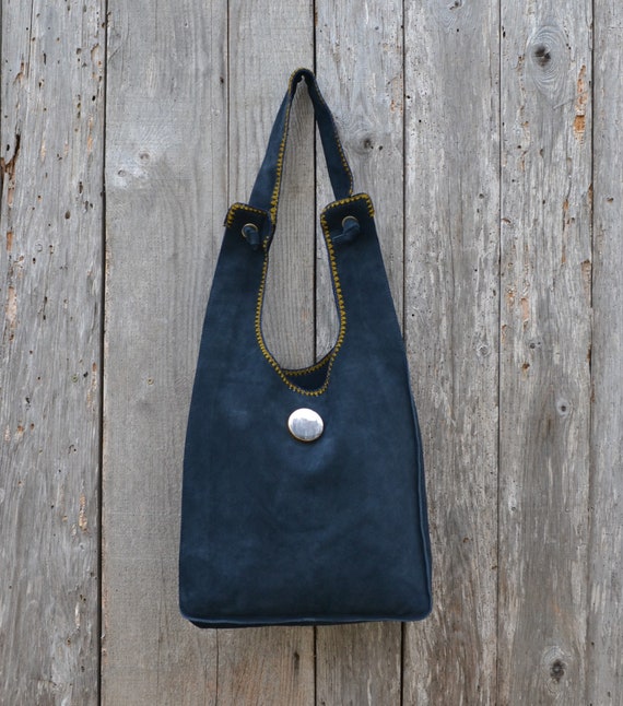 Wildledertasche zum Tragen über der Schulter oder quer über dem