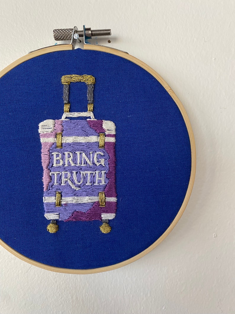 Original Hand Embroidery Bring TRUTH image 2