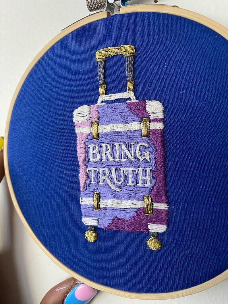 Original Hand Embroidery Bring TRUTH image 3