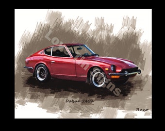 home man cave Grumpy Old Datsun 280Z owner lives here sign for garage 