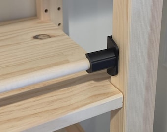 Railing for IKEA IVAR Shelf Unit - Set of 2