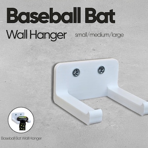 Baseball Bat Wall Hanger