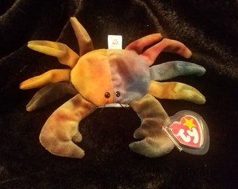 orange crab beanie baby