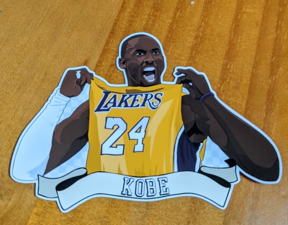 Kobe Bryant Vinyl Sticker | Etsy