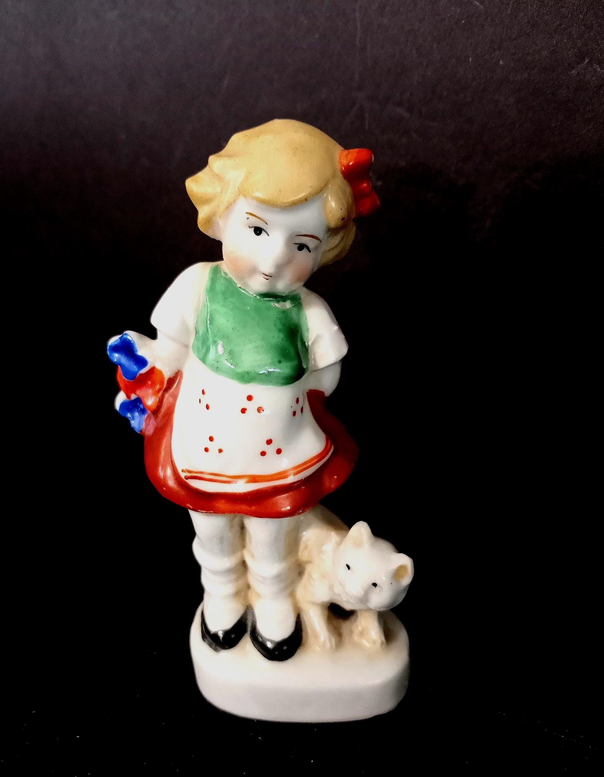 Occupied Japan Figurines Little Girl - Etsy