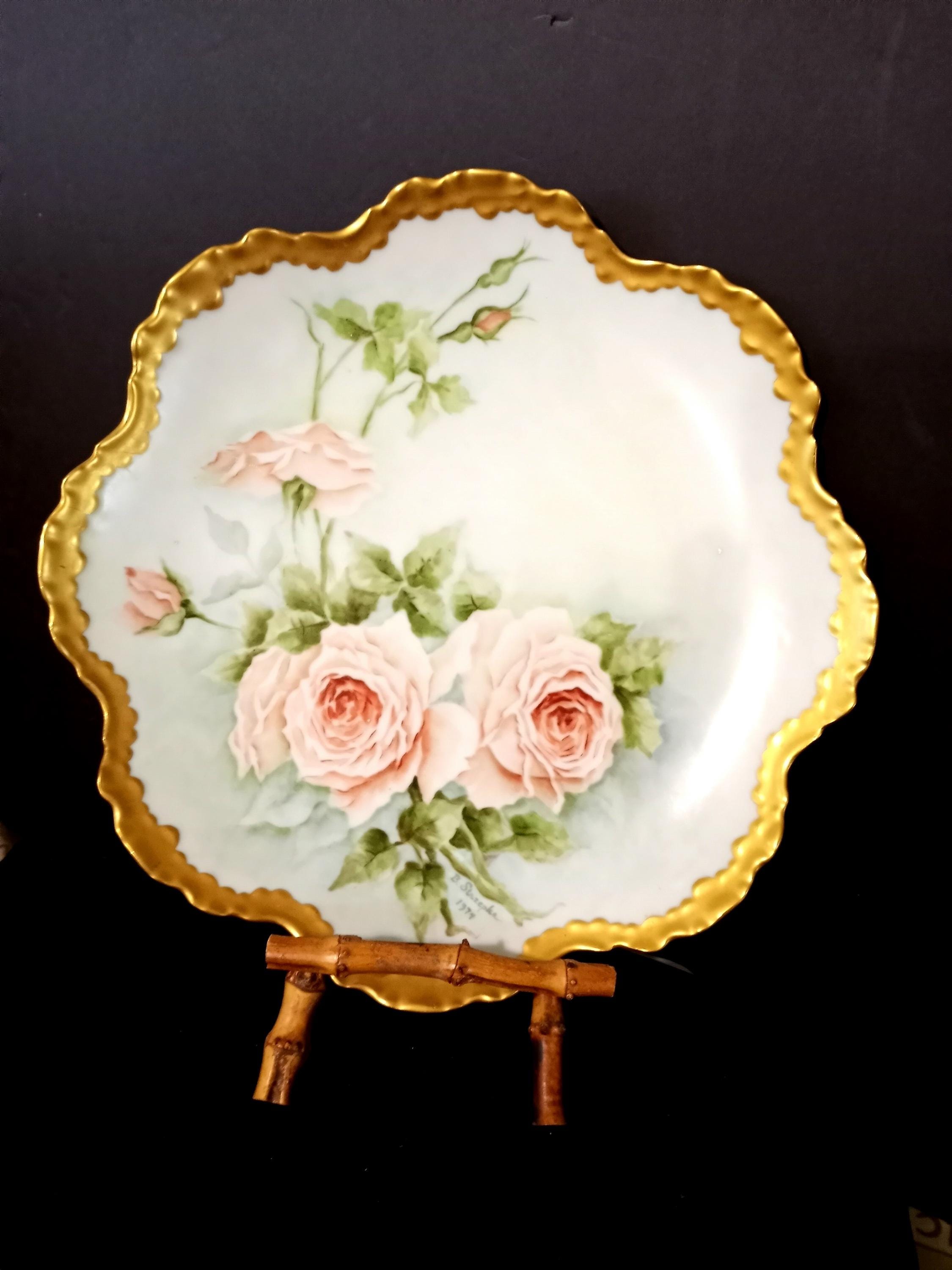 Hutschenreuther Porcelain Rose - Etsy