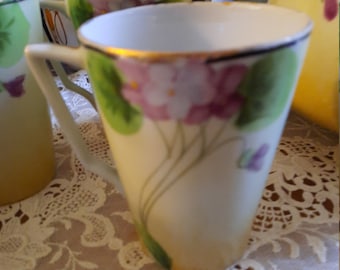 シャンパン　1986年 Antique Nippon Tohina Te-oh Cider Pitcher Set, With 3 Cups
