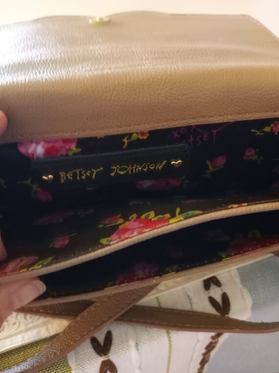 Betsey Johnson Dog Shoulderbag, Crossbody Purse, Beig… Gem