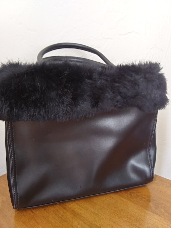 Preston and York Vintage Finest Black Leather and… - image 6