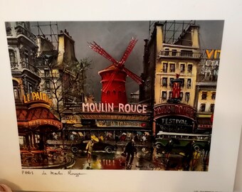 Tirage Albuminé Vintage Moret-sur-Loing, Le Moulin Et Les Remparts - Circa 1885, Format 15,5x21 Cm, Original