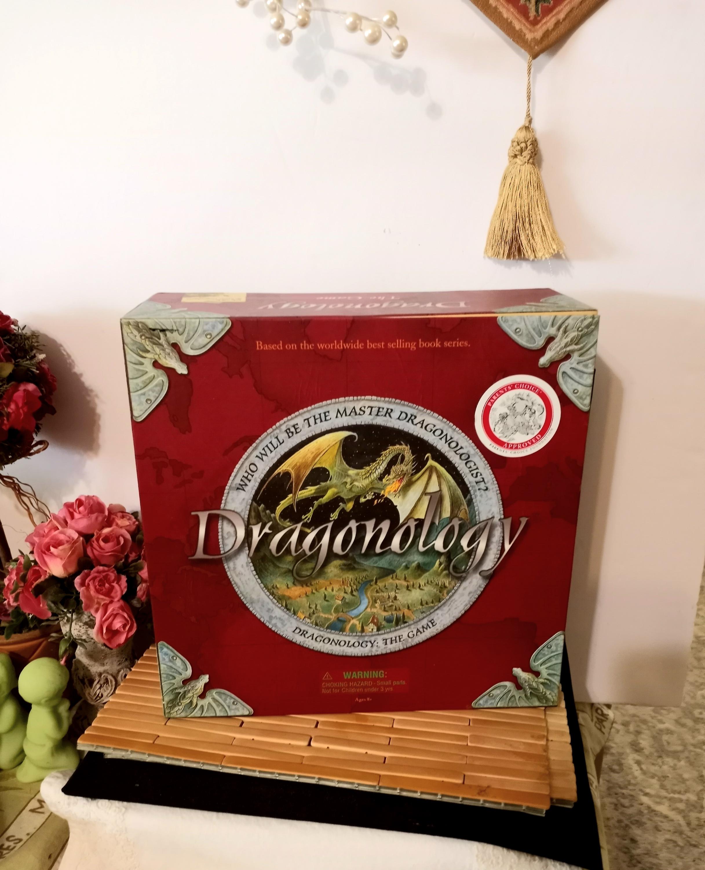 Vtg Dragonology Fantasy Board Game Based on Best-selling Book, All Playing Pieces, Cards, Die & Instructions are Present, Sababa Toys, 2005