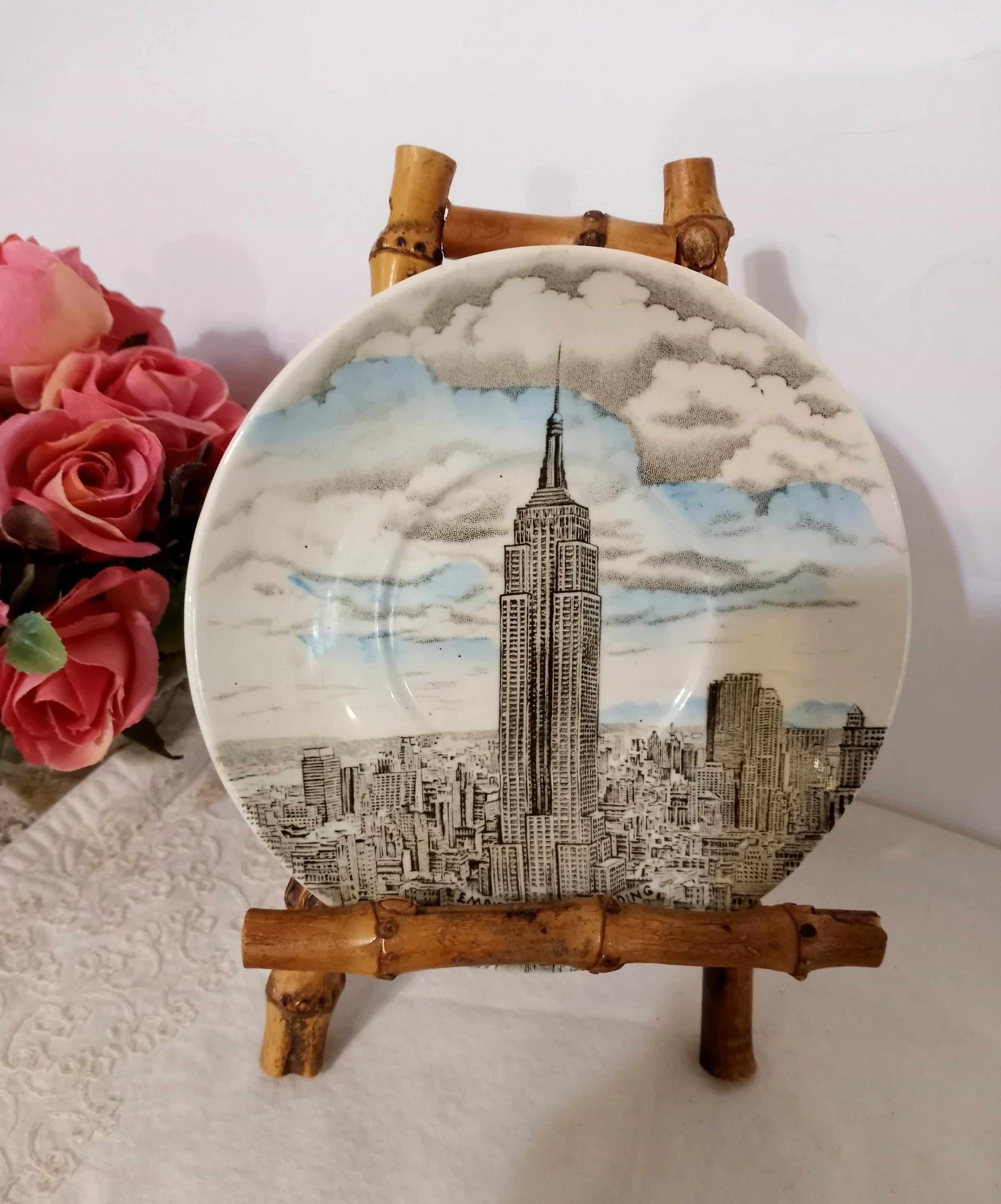 Nyc Souvenir Plate Vintage - Etsy