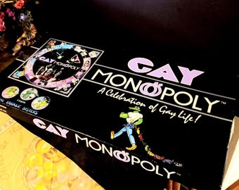 Gay Monopoly 1983 – Parker Sisters – Complet – Édition Vintage