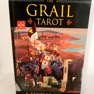 Die Gral-Tarot; ein Templar Vision Trade Taschenbuch von John Matthäus, Buch nur ohne Karten, Heilige Gral Tarot Karte Wahrsagebuch