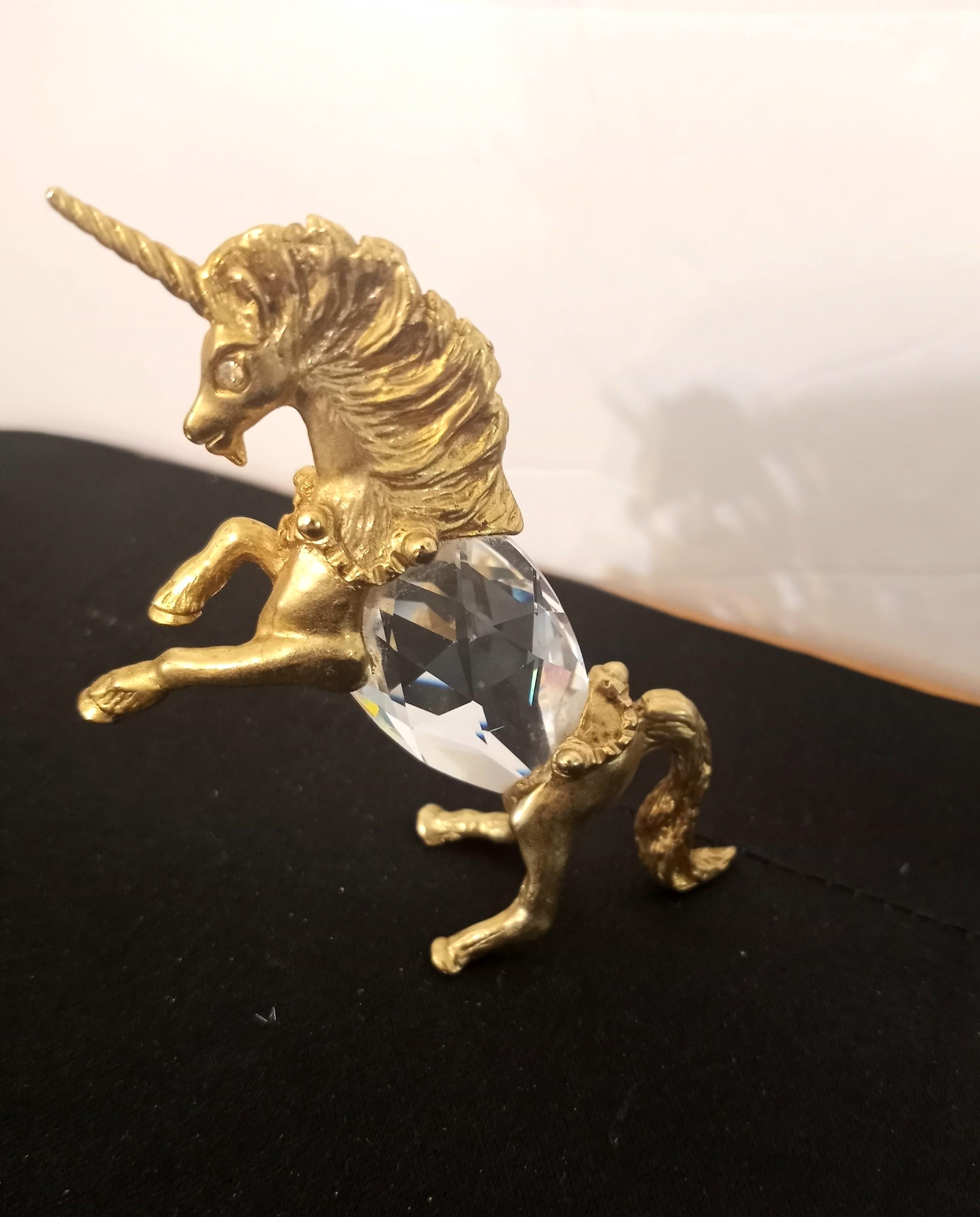 Swarovski unicorn - Etsy 日本