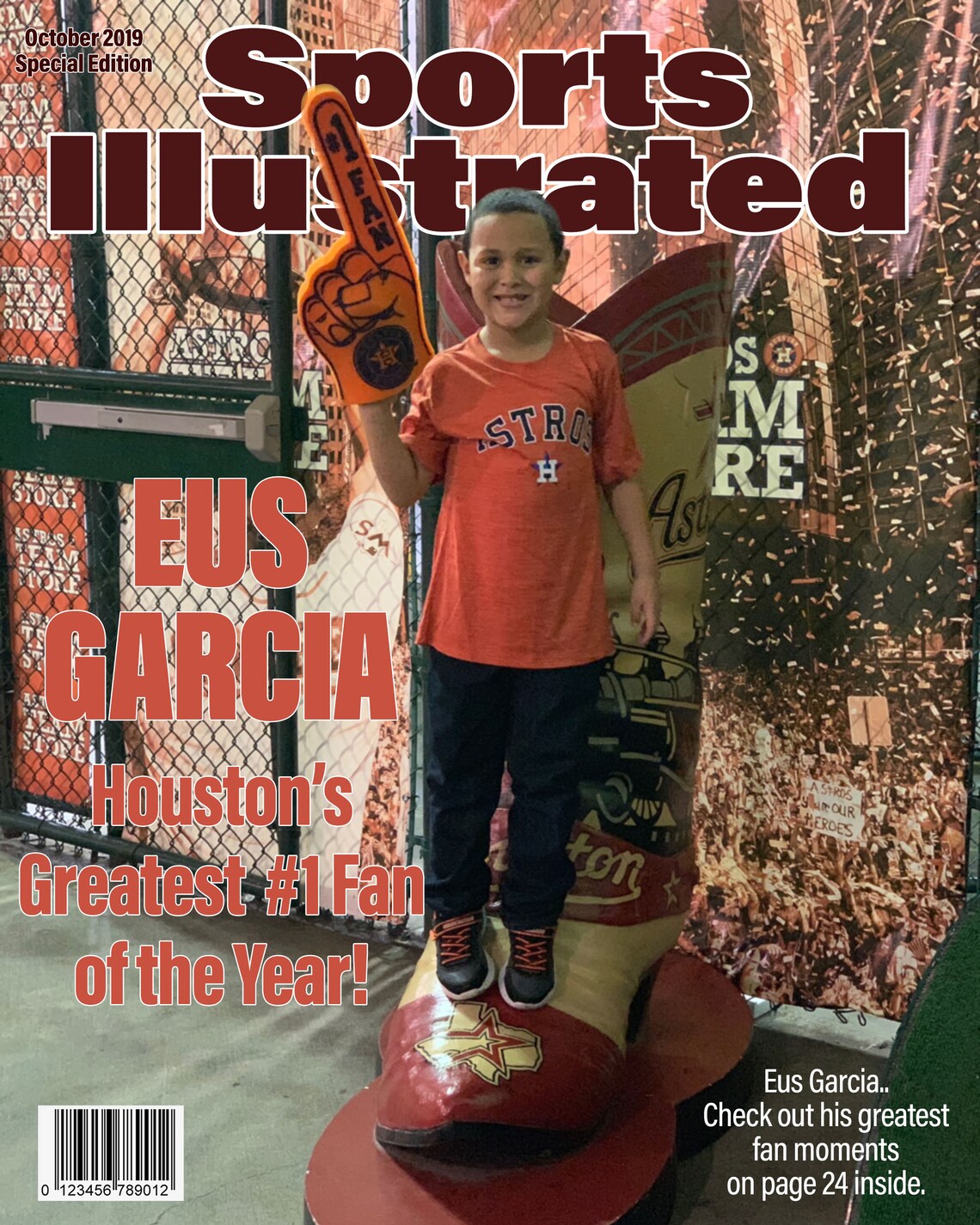 Custom Sports Illustrated Magazine Cover / Sports Magazine Etsy