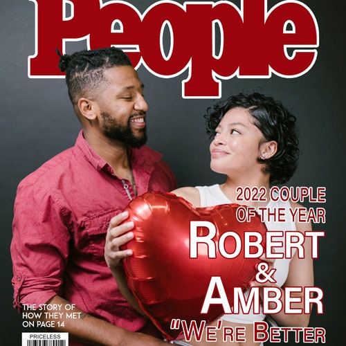 Portada de la revista People Edición de parejas / Portada de - Etsy España Portada de la revista People Edición de parejas / Portada de - Etsy España