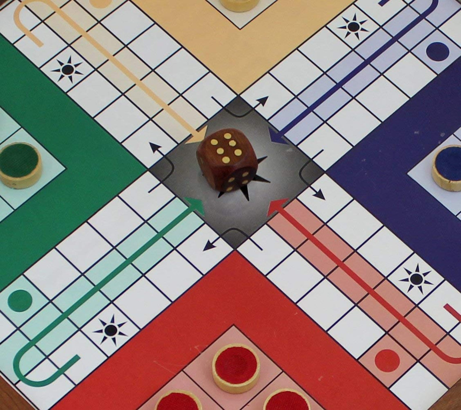 travel ludo game board