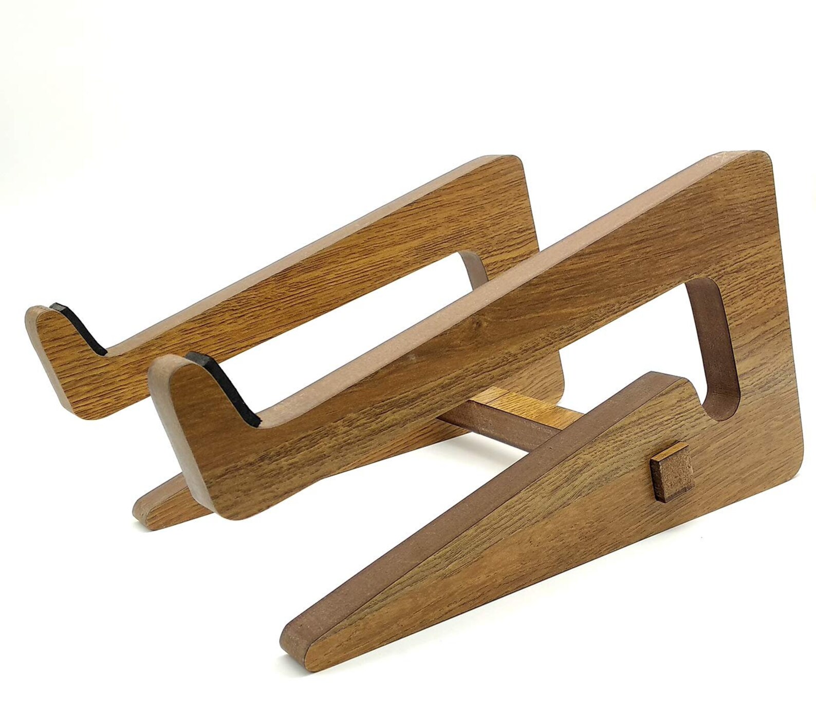 Wooden Laptop Stand U Detachable Laptop Vertical Holder Etsy
