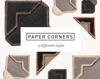 Vintage Paper Photo Corners Digital Download Printable - Etsy