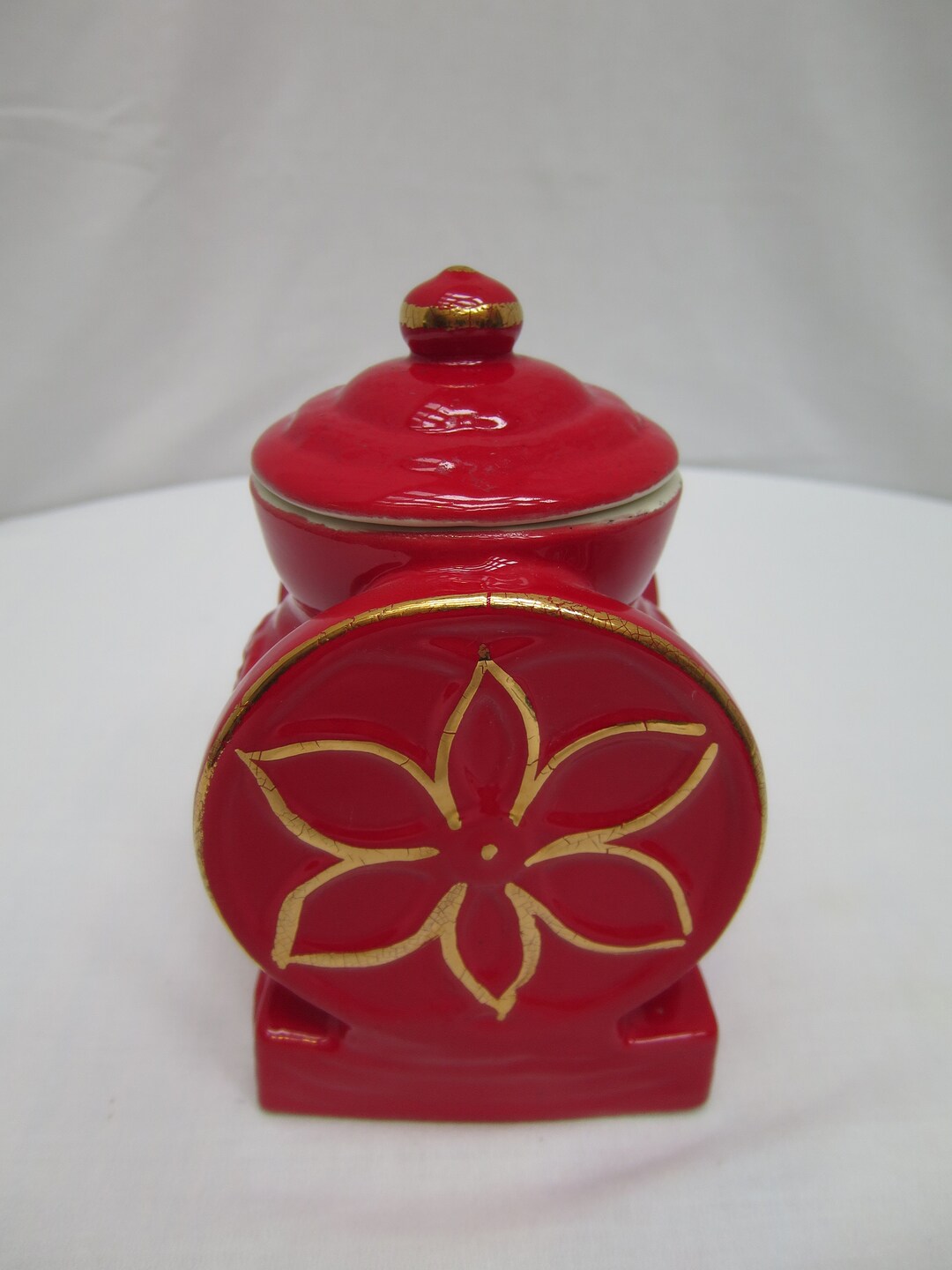 Vintage House of ster Coffee Grinder Cookie Jar Etsy