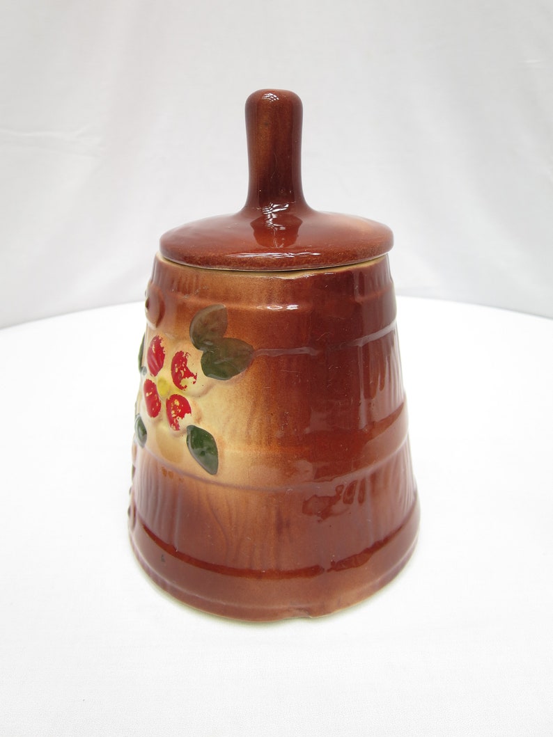 Vintage Butter Churn Cookie Jar - Etsy