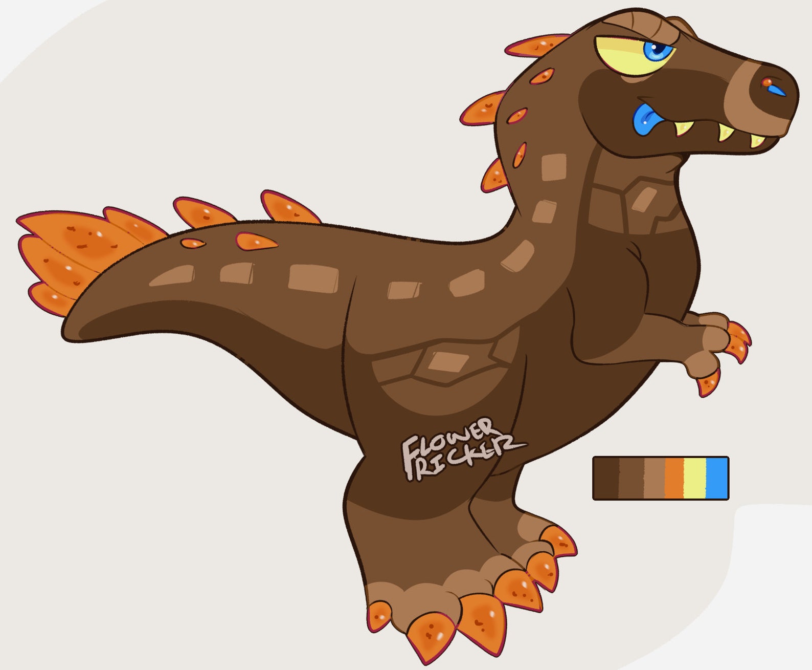 fuzzy t rex