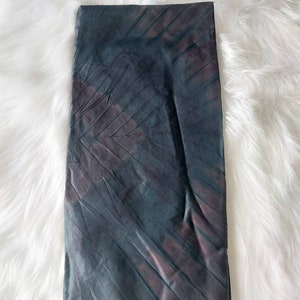 4 Yards Silk Tie Dye, Adire Silk Fabric, Kampala Fabric, Ankara fabric, African Adire Silk, African Cloth, Tie Dye Adire Fabric