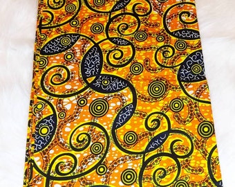 Bunter Wachs-Stoff, Afrikanischer Wachs-Stoff, Ankara Print, 6 Meter