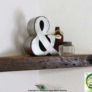 Floating Corner Shelf Wood Corner Shelf Easy Corner Shelf Wood Corner Shelf Walnut Stain Corner Shelf Rustic Corner Shelves Small Distressed