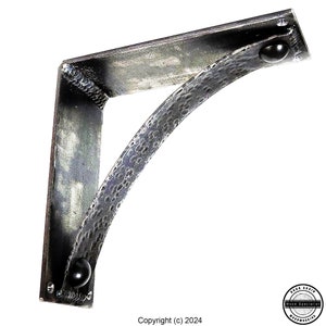 Metal Shelf Brackets Corbels Mantle Brackets Steel Shelf Supports Hand Pounded Iron Wrought Distressed Metal Shelf Brackets Made In USA