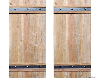 Cedar Home Shutters Exterior Shutters Unfinished Or Finished Custom Shutters Stained Painted Real Wood Rough Sawn Made In USA Custom Shutter