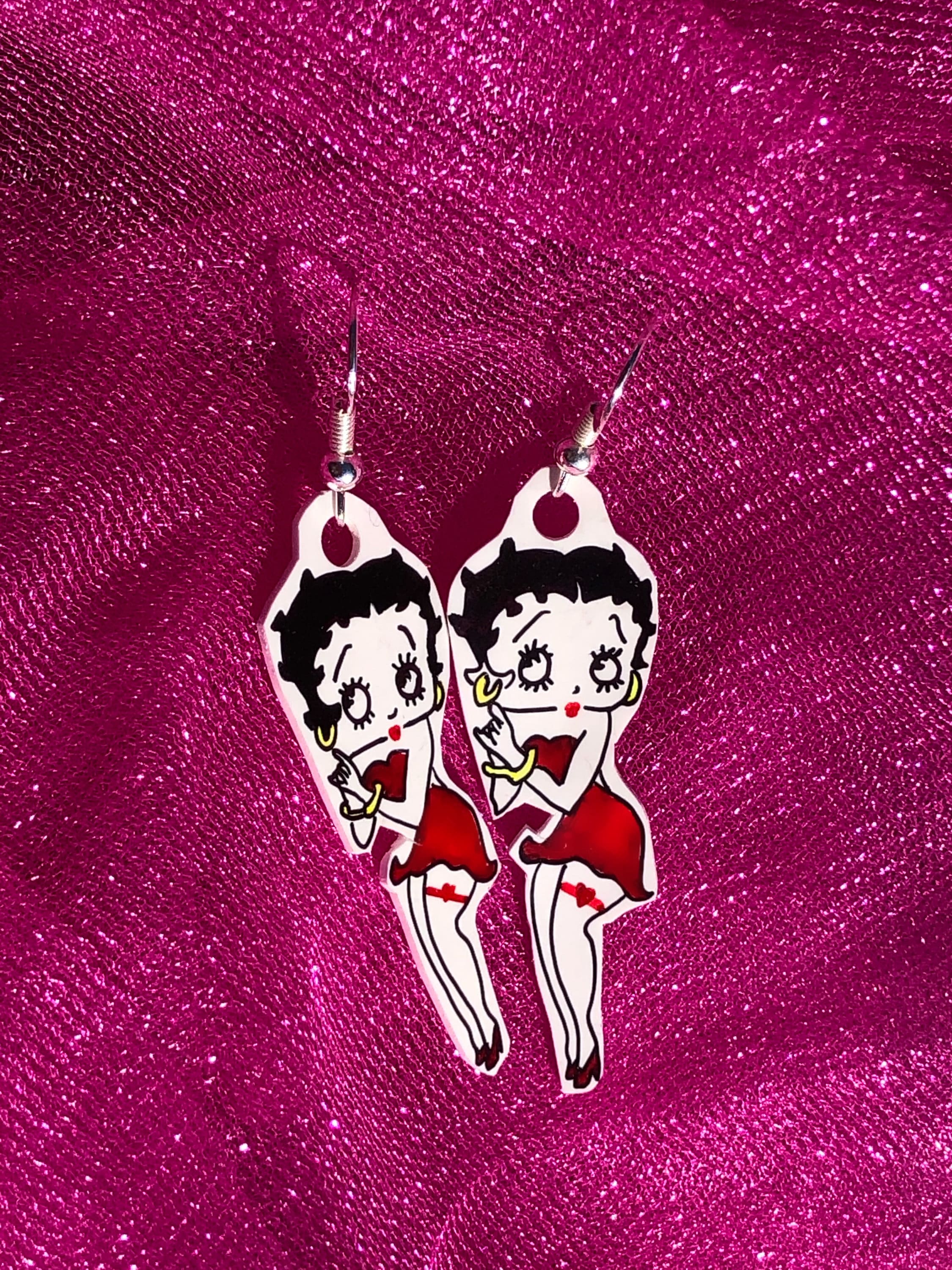 Betty boop earrings sale