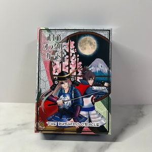 Carte Oracle The Bushido Oracle Bushido Oracle LUNA Factory Japonais Kawaii Manga Mignon,45 cartes