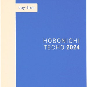 Hobonichi Techo English Original Book (January Start) A6 Size