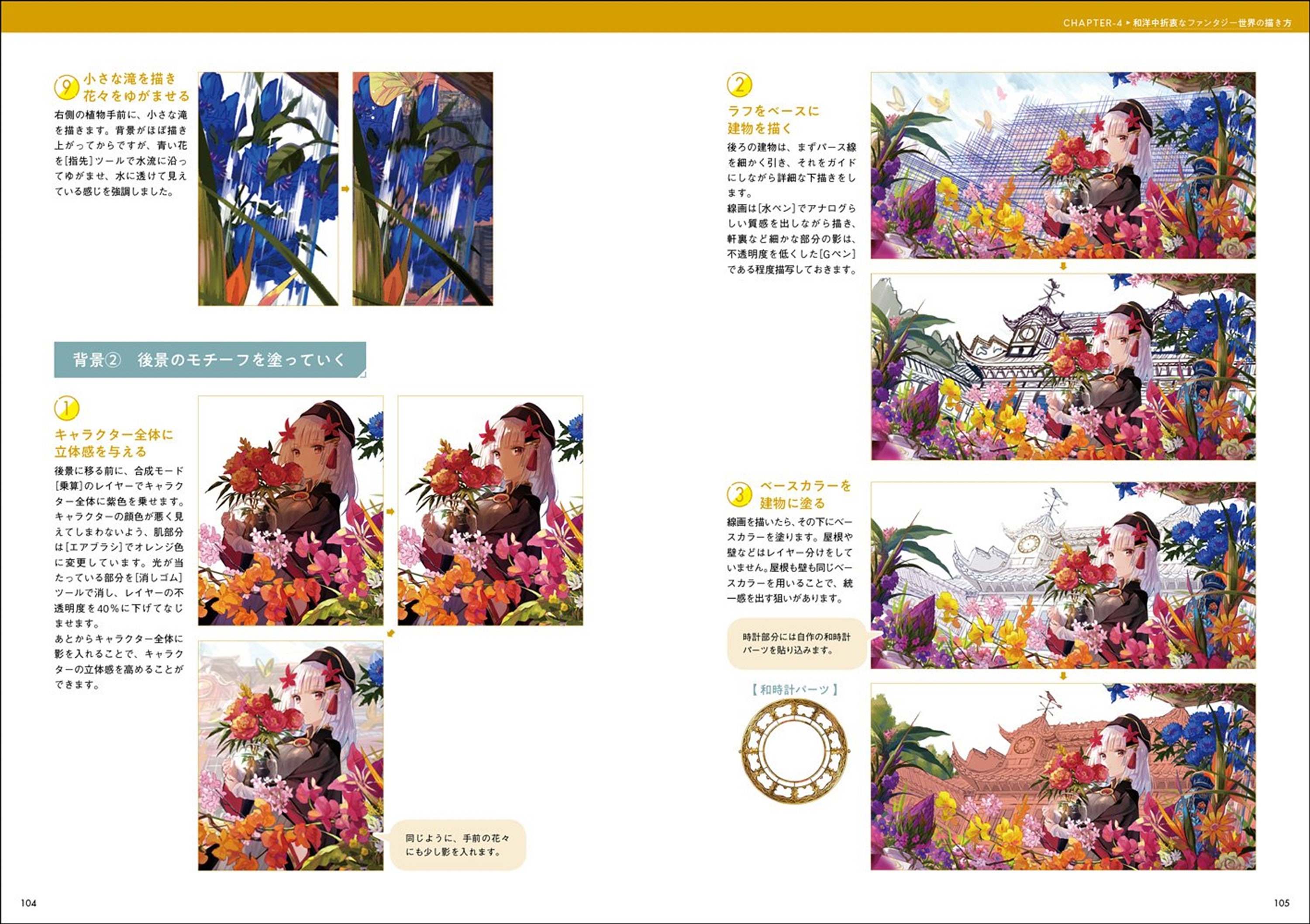 How To Draw Beautiful Fantasy Worlds Characters Manga Anime Etsy
