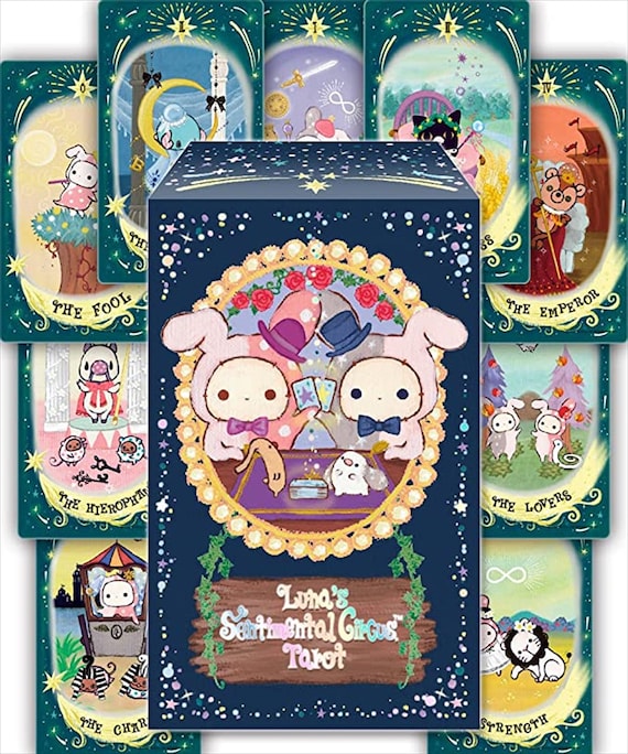 Luna in Wonderland 1枚 Sentimental Circus Tarot Cards Cute LUNA FACTORY Kawaii Cute San-x
