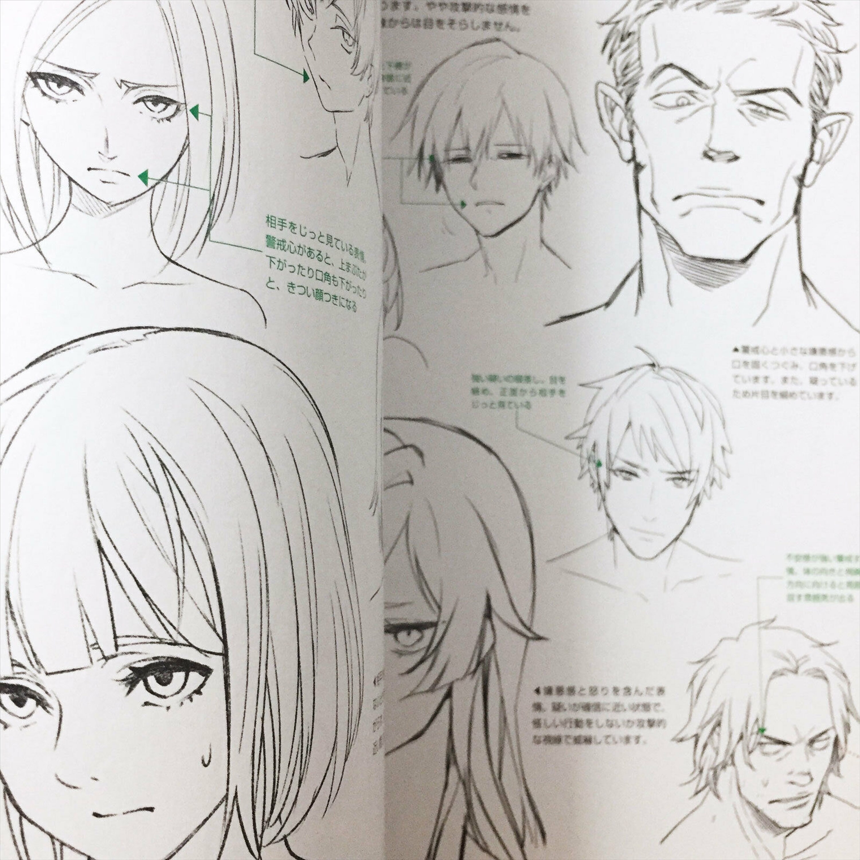 How to Draw Manga Anime Character's Facial Expression Art - Etsy How to Draw Manga Anime Character's Facial Expression Art - Etsy
