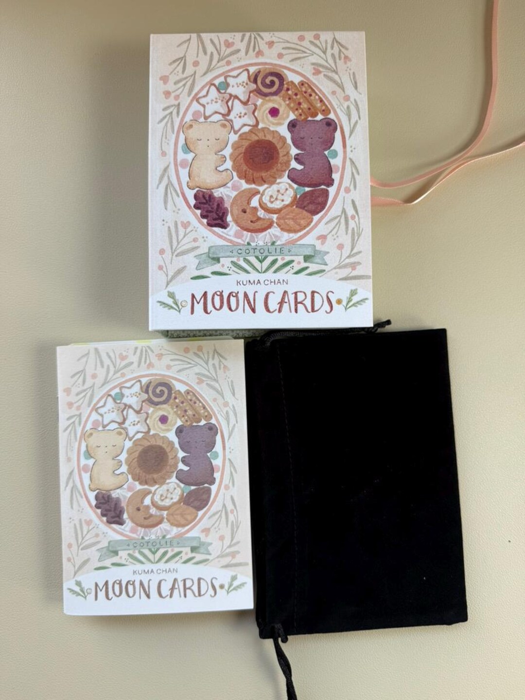 Cotolie KUMACHAN MOON CARDS Kawaii - Etsy