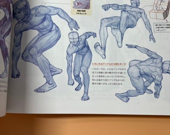 Human body poses and art anatomy of Shepherd How to draw manga anime Book